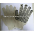 ПВХ-пунктирные трикотажные рабочие перчатки